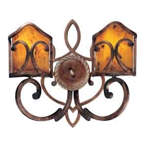   Wall Sconce with Cracked Pen Shell Shades N2052 265