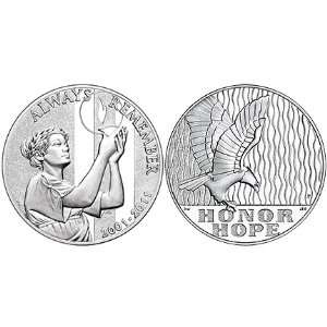 2011 September 11 National Proof Silver Medal   Philadelphia Mint Mark