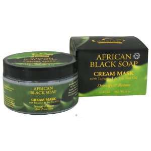     African Black Soap Cream Mask   4 oz.: Health & Personal Care