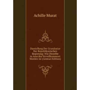   Worden Ist (German Edition) (9785877259904) Achille Murat Books