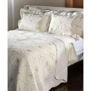  3 PC Ivory Quilt Collection 100% Cotton