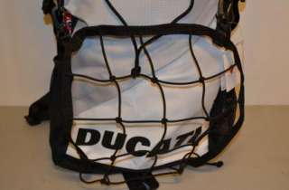 DUCATI CORSE PUMA TEAM BACK PACK BAG BLACK NEW FOR THE 2012 COLLECTION 