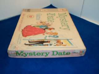 Vintage 1965 Milton Bradley MYSTERY DATE Game Original Issue  