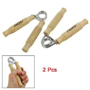   Nonslip Handle Spring Hand Grip Exerciser Pair: Sports & Outdoors