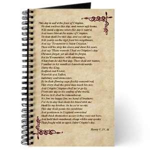  St. Crispins Day Speech , Will Shakespeare War Journal by 