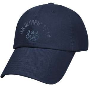  Nike USA Olympic Team Navy Blue USOC Campus Adjustable Hat 