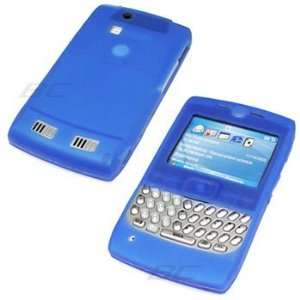  Verizon Motorola Q PDA Silicon Skin Case   Blue: Cell Phones 