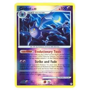   Mysterious Treasures Crobat LV.45 Holofoil Card [Toy] Toys & Games