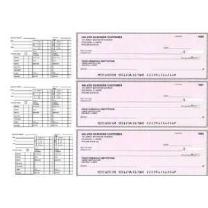  Pink Safety Payroll Business Checks: Office Products