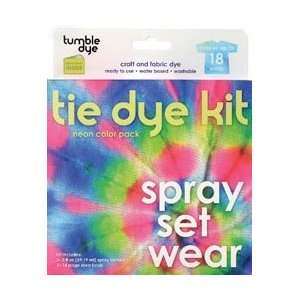  SEI Scrapbooking Tumble Dye Craft And Fabric Dye Kit Neon 