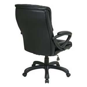   Black Glove Soft Leather Office Desk Chairs EX6710
