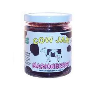 Marionberry Seedless Jam   12 Oz   Cow Jam  Grocery 
