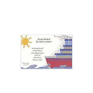 Cruise Ship Beach and Pool Party Invitations Health 