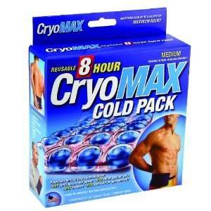  Cryo Max Reusable 8 Hour Cold Pack Medium Health 