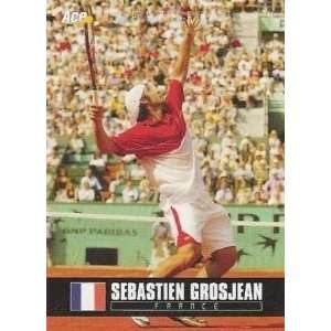  Sebastien Grosjean Tennis Card