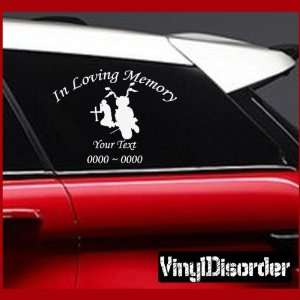   Loving Memory Custom Car or Wall Vinyl Decal Stickers: Everything Else