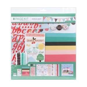  New   Scrapbook Page Kit 12X12 by American Crafts Arts 