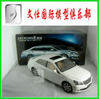 18 China New Toyota CROWN 2010 (White) Mint in box  