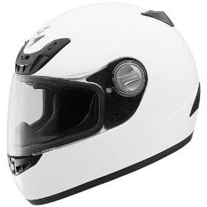  Scorpion EXO 400 Motorcycle Helmet   White Large   02 100 