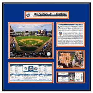  New York Mets Ticket   Shea Stadium Final Game Frame 