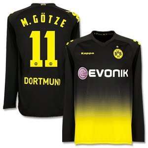    12 Borussia Dortmund Away L/S Jersey + M.Gotze 11