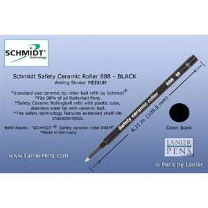  Schmidt 888 Medium Rollerball Refill   Black Ink: Office 