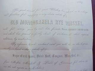 Alabama: Mobile 1859 #9 Cover, Rye Whiskey Ad  