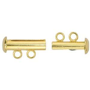  New   Slide Clasp 2 Strand, Gold Plated by Beadalon Patio 