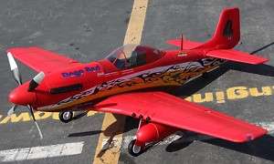 NEW P51 Mustang DAGO ARF Electric Brushless Plane RC Military Airplane 