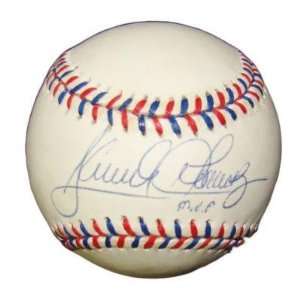 Signed Sandy Alomar Baseball   Jr Official 1997 All Star JSA #G49101 