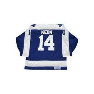 Dave Keon Autographed Replica Jersey   Autographed NHL Jerseys