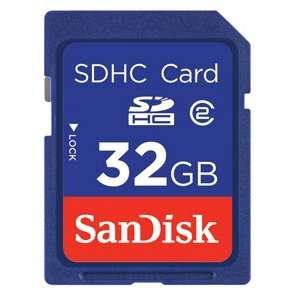  SANDISK Card, SDHC, 32GB, Class 2 Electronics