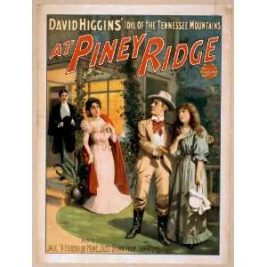  Poster David Higgins idyl of the Tennessee mountains, At 
