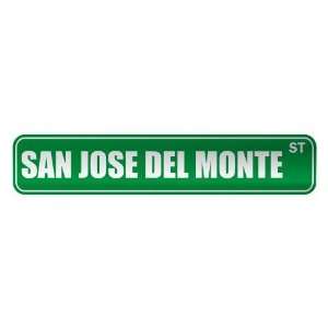   SAN JOSE DEL MONTE ST  STREET SIGN CITY PHILIPPINES 
