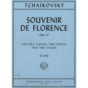  Tchaikovsky, Pyotr Ilyich   Souvenir de Florence, Op. 70 
