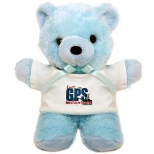   Teddy Bear Blue Lost Use GPS Gods Plan of Salvation 