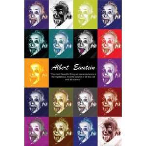  Albert Einstein   Pop Art HIGH QUALITY MUSEUM WRAP CANVAS 