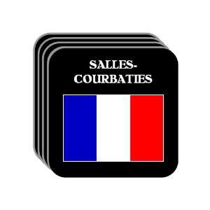  France   SALLES COURBATIES Set of 4 Mini Mousepad 