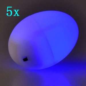  Neewer 5x Mini Auto Changing Mood Color LED Easter Egg Light 