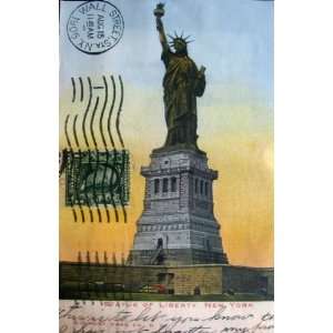  Decorative Paper   New York Statue of Liberty   Cavallini 