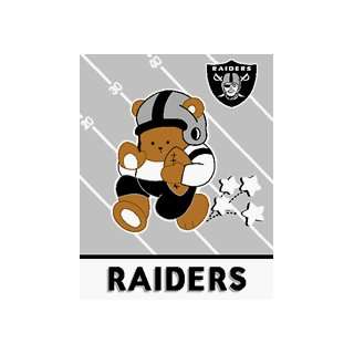    NFL Oakland Raiders Baby Throw Blanket Afghan: Sports & Outdoors
