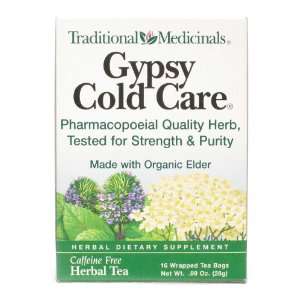 Traditional Medicinals Cold & Flu Tea Gypsy Cold Care 16 tea bags