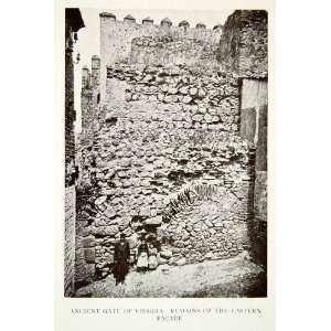   Spain Toledo Arab Wall   Original Halftone Print