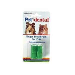  Four Paws Products Finger Toothbrush   41040