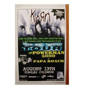  Korn Handbill Denver poster 