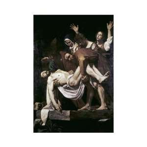 Michelangelo Caravaggio   Deposition Giclee 