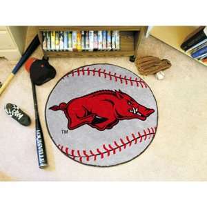    Arkansas NCAA Baseball Round Floor Mat (29)