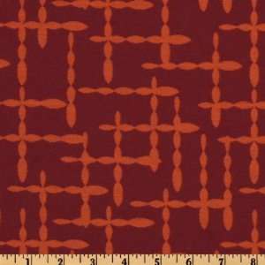  54 Wide P Kaufmann Eco Friendly Bannister Orange Fabric 