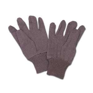  Brown Cotton Jersey Work Glove: Sports & Outdoors
