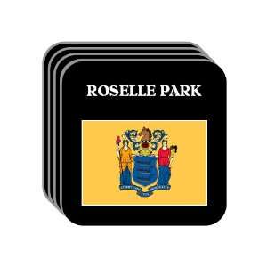 US State Flag   ROSELLE PARK, New Jersey (NJ) Set of 4 Mini Mousepad 